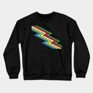 Disability Pride Flag Crewneck Sweatshirt